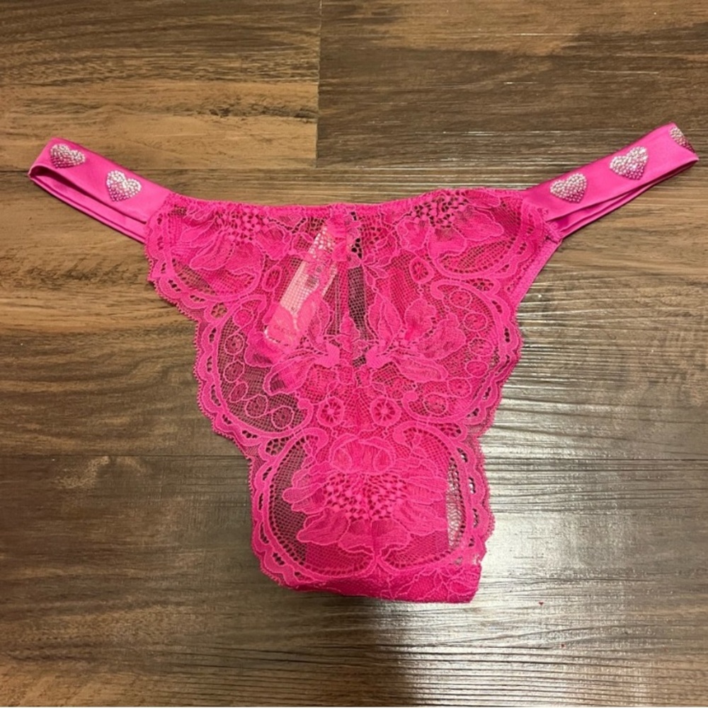 Victoria’s Secret Shine Strap Heart Panty